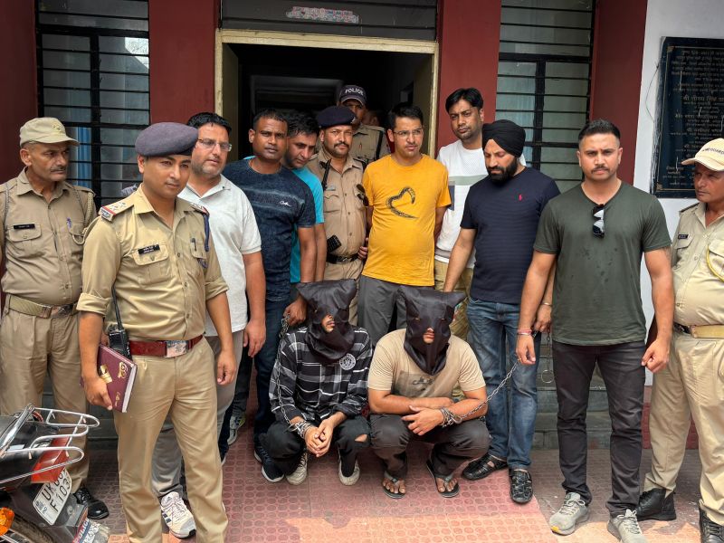 होटल व्यवसायी को गोली मारने के दो आरोपी गिरफ्तार