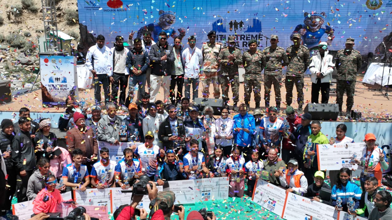 नीति एक्सट्रीम अल्ट्रा रन 2026-सीमांत नीति घाटी में साहस, समन्वय और विकास की नई उड़ान