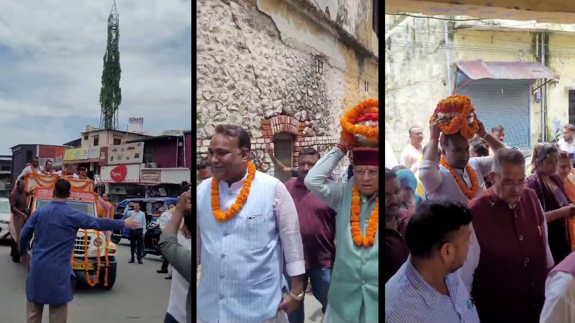 देहरादून में निकली संत रविदास जन्मोत्सव की कलश यात्रा